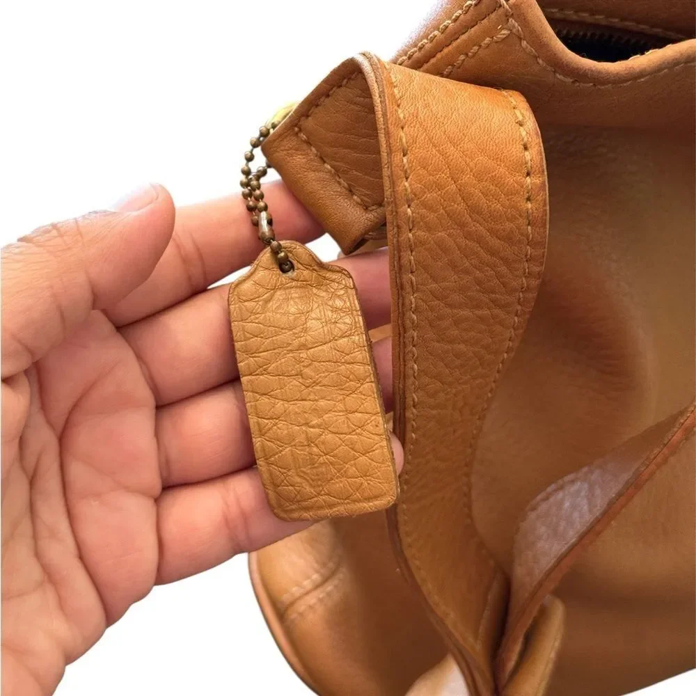 Coach Vintage Sonoma Brown Leather Bucket Bag 6M-4906 - Picture 10 of 12